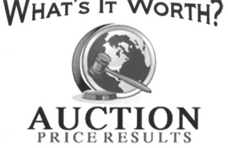 WHAT'S IT WORTH? AUCTION PRICE RESULTS logo