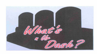 WHAT'S N UR DASH? logo
