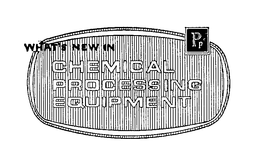 WHAT'S NEW IN CHEMICAL PROCESSING EQUIPMENT logo