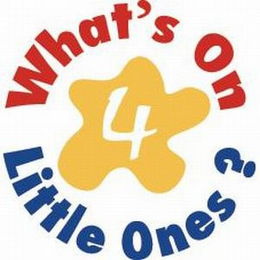 WHAT'S ON 4 LITTLE ONES? logo