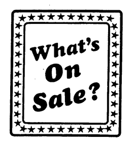 WHAT'S ON SALE? logo