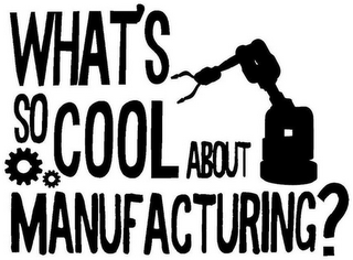 WHAT'S SO COOL ABOUT MANUFACTURING? logo