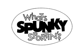 WHAT'S SPUNKY SPORTIN'? logo