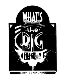 WHAT'S THE BIG IDE@? logo