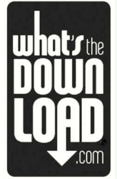 WHAT'S THE DOWN LOAD.COM logo