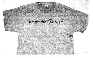 WHAT'S THE POINT logo