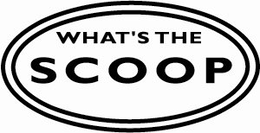 WHAT'S THE SCOOP logo
