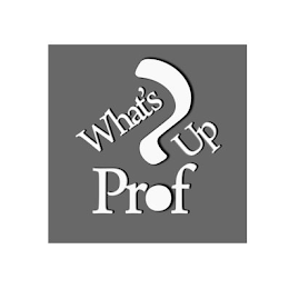 WHAT'S UP PROF? logo