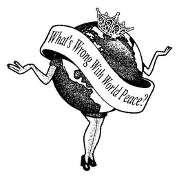 WHAT'S WRONG WITH WORLD PEACE? logo