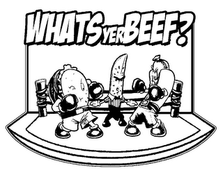 WHAT'S YER BEEF? logo