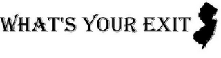 WHAT'S YOUR EXIT logo