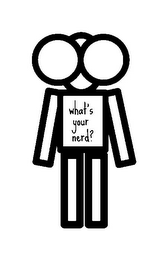 WHAT'S YOUR NERD? logo