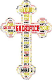 WHAT'S YOUR SACRIFICE logo