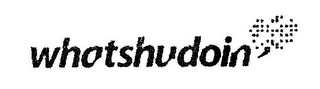 WHATSHUDOIN logo