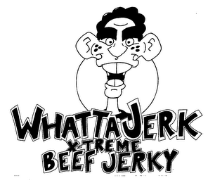 WHATTA JERK X-TREME BEEF JERKY logo