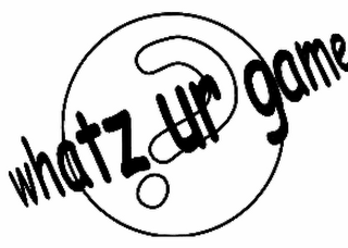 WHATZ UR GAME ? logo