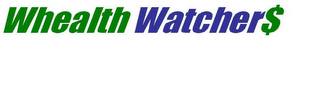 WHEALTH WATCHER$ logo