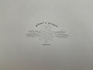 WHEAT N GRAPES BOOKBINDING logo