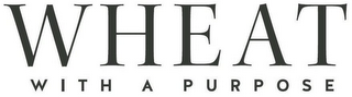 WHEAT WITH A PURPOSE logo
