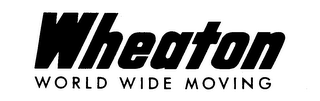 WHEATON WORLD WIDE MOVING logo