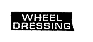 WHEEL DRESSING logo