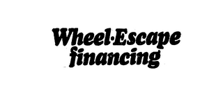 WHEEL-ESCAPE FINANCING logo