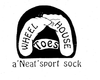 WHEEL HOUSE TOES A "NEAT" SPORT SOCK logo
