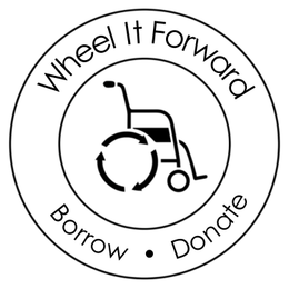 WHEEL IT FORWARD BORROW DONATE logo