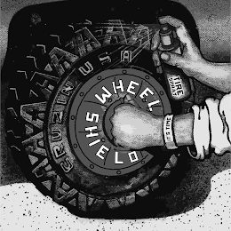 WHEEL SHIELD IT'S TIME TIRE SPRAY CRUZIN USA logo