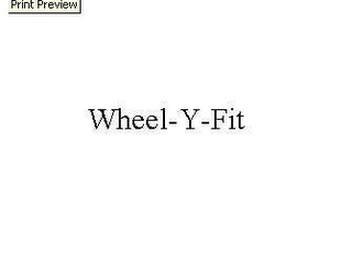 WHEEL-Y-FIT logo