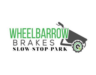 WHEELBARROW BRAKES SLOW - STOP - PARK logo