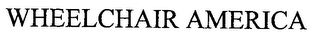 WHEELCHAIR AMERICA logo