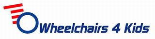 WHEELCHAIRS 4 KIDS logo