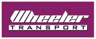 WHEELER TRANSPORT logo