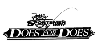 WHEELIN' SPORTSMEN NWTF DOES FOR DOES logo
