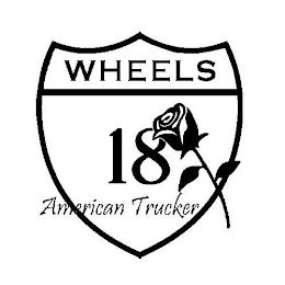 WHEELS, AMERICAN TRUCKER 18 logo