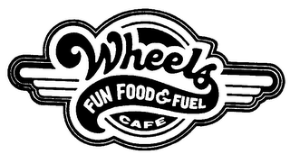 WHEELS FUN FOOD & FUEL CAFE logo