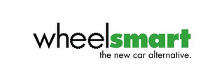 WHEELSMART THE NEW CAR ALTERNATIVE. logo