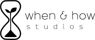 WHEN & HOW STUDIOS