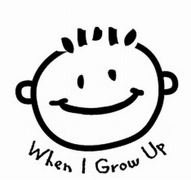 WHEN I GROW UP logo
