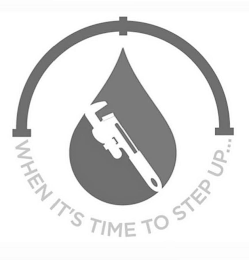 WHEN IT'S TIME TO STEP UP... logo