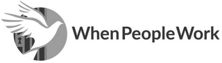 WHEN PEOPLE WORK logo