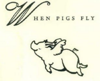 WHEN PIGS FLY logo
