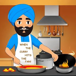 WHEN THE CURRY HITS THE FAN! logo