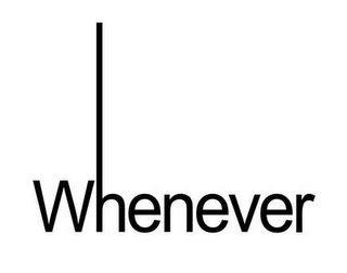 WHENEVER logo