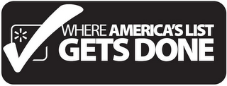 WHERE AMERICA'S LIST GETS DONE logo