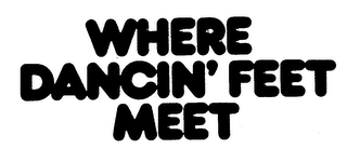 WHERE DANCIN' FEET MEET logo