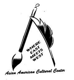 WHERE EAST MEETS WEST ASIAN AMERICAN CULTURAL CENTER logo