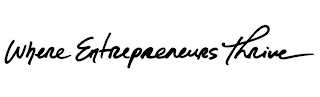 WHERE ENTREPRENEURS THRIVE logo