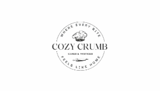 WHERE EVERY BITE FEELS LIKE HOME COZY CRUMB CAKES & PASTRIES logo